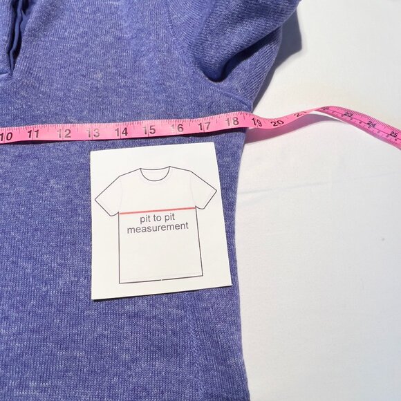 💜Mountain Warehouse  Quarter-button up Sweater cozy purple - Size US 8 - Picture 11 of 13